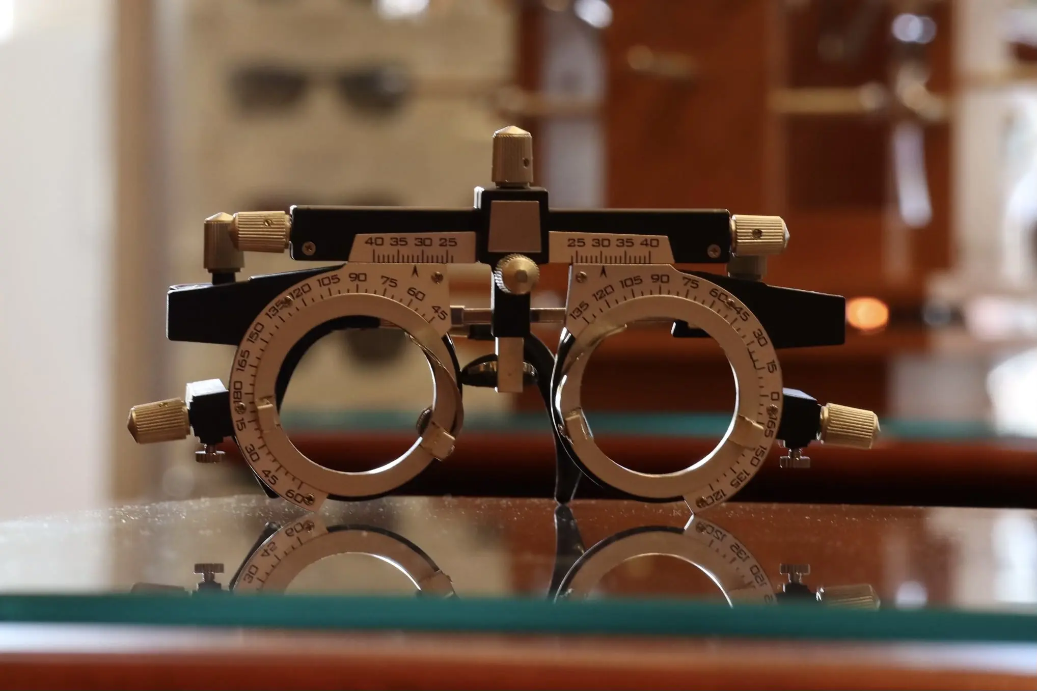 Interior view of the West & Stannish optician store